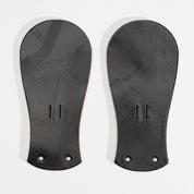 Black Leather Boot Kiltie Accessory - False Tongues — Abbotson
