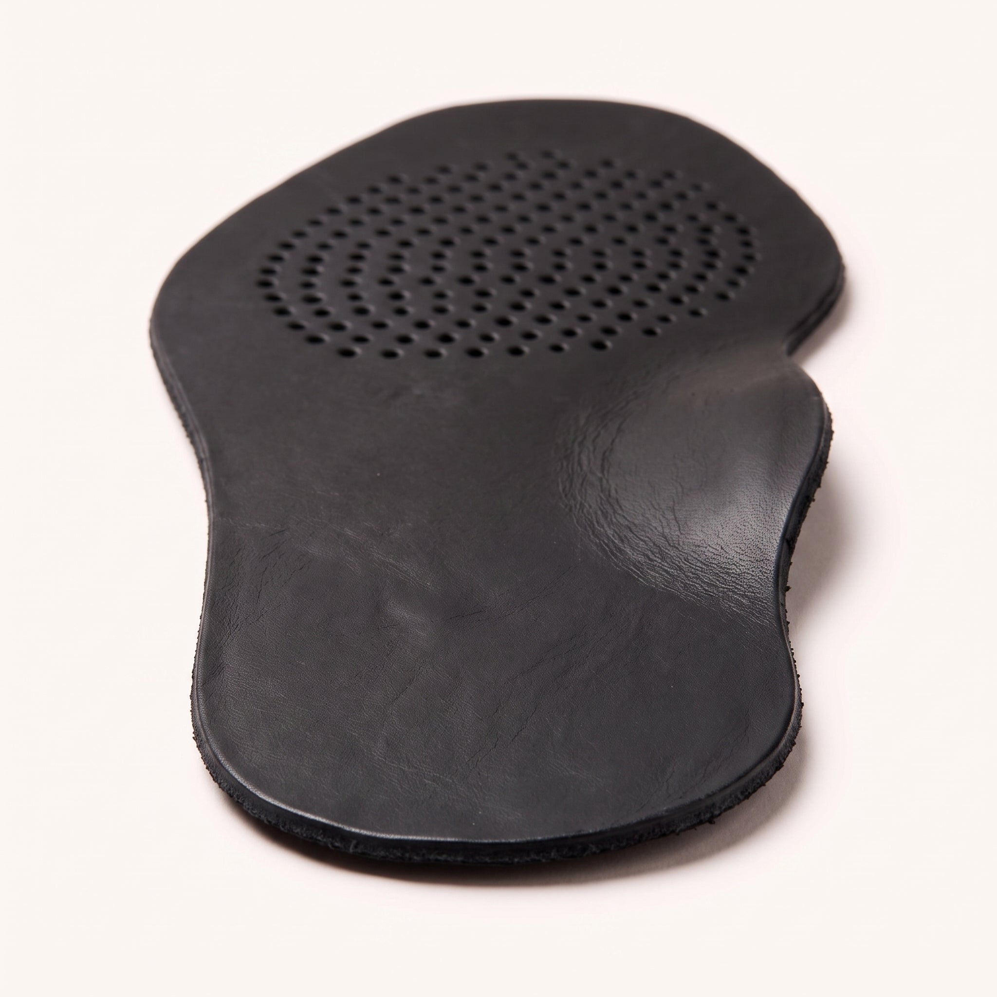 Black Slim Full - Length Leather Insoles — Blaydon