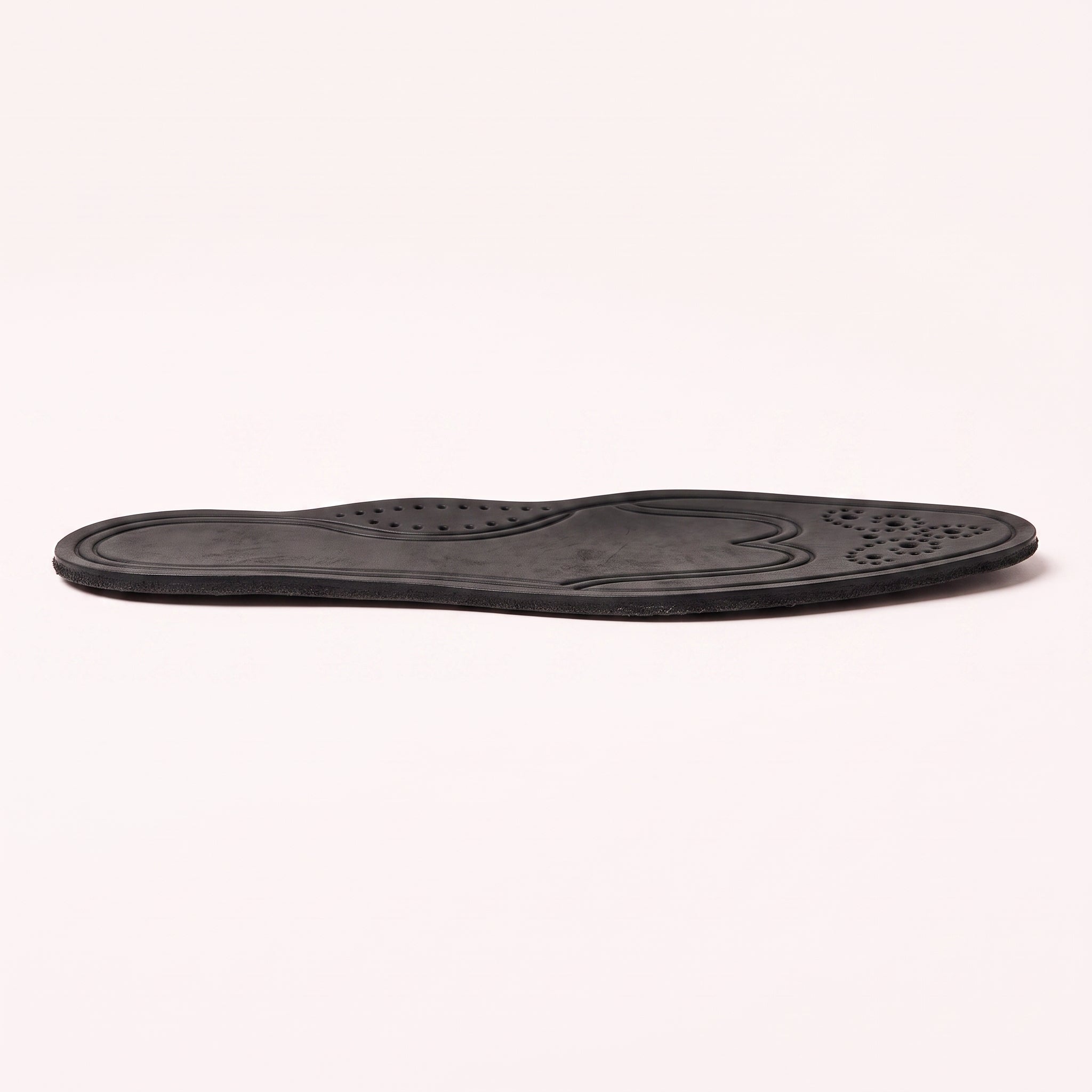 Black Wingtip Full-Grain Leather Insoles — Adridge