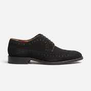 Black Wingtip Suede Derby — Hobart — Hobart