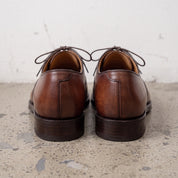 Brown Cap-Toe Leather Oxfords — Fisk