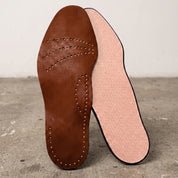 Brown Full-Grain Leather Insoles — Acrest