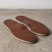 Brown Full-Grain Leather Insoles — Acrest