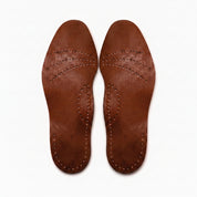 Brown Full-Grain Leather Insoles — Acrest