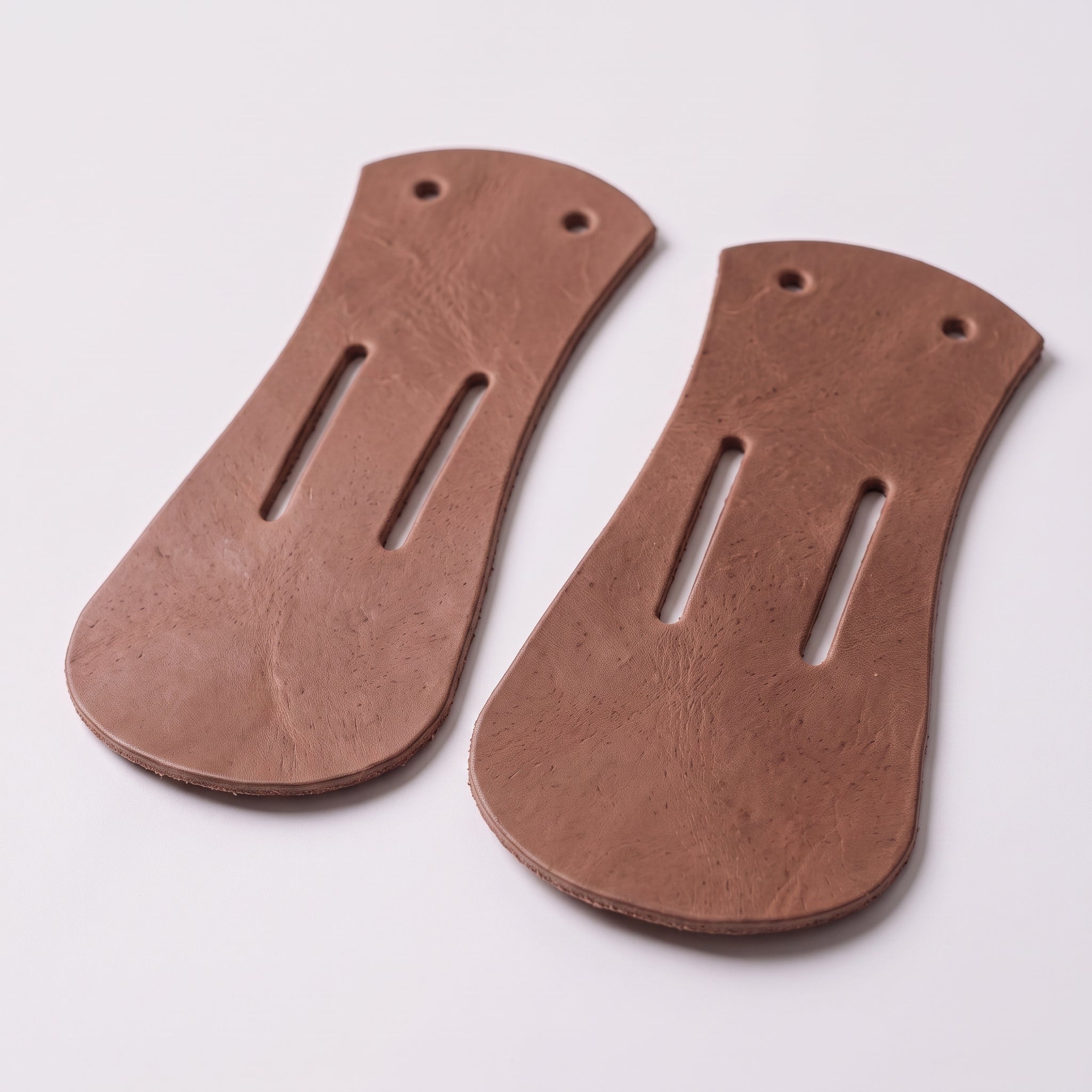 Brown Leather Kilties - False Tongues — Acle