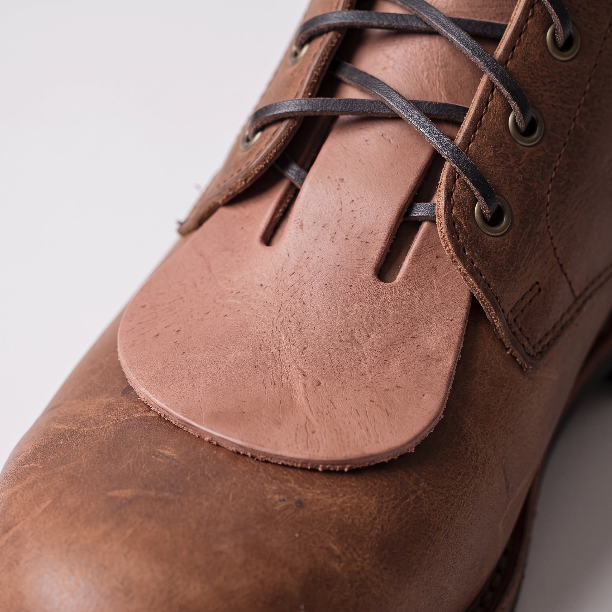 Brown Leather Kilties - False Tongues — Acle