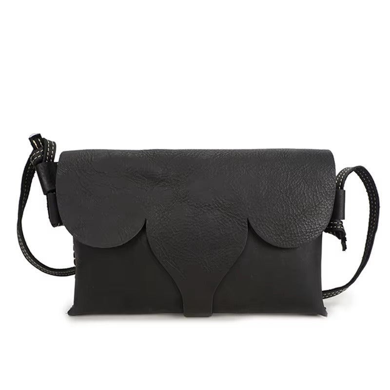 Women's Leather Crossbody Sling Bag - Genuine Crossbody Purse