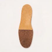 Tan and Brown Leather and Suede Shoe Insoles — Acklin