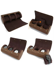 Handmade Genuine Leather 3 -Watch Case