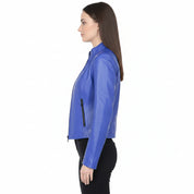 Women's Handmade Moto Leather Jacket