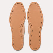 Light Brown Perimeter-Punched Full-Grain Leather Insoles — Aynesworth