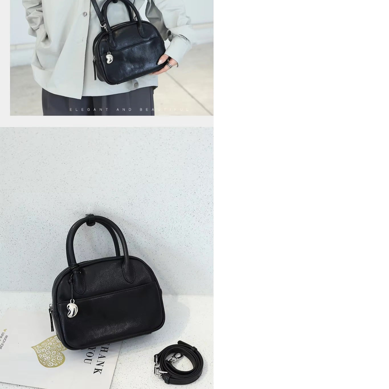 Women's Luxury Crossbody Bag - Premium Leather Shoulder Bag