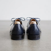 Men's Navy and White Two-Tone Leather Derby Shoes — Fosbrooke