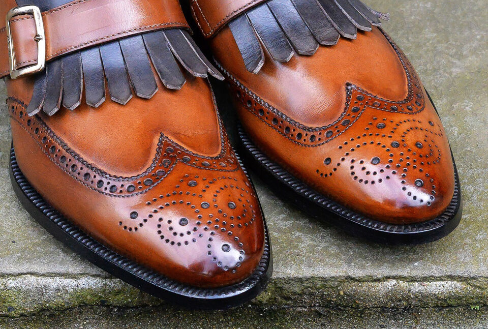 classy brown dress shoes Amazon.com