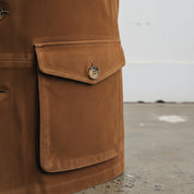 Men's Handmade Safari Suede Jacket