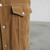 Men's Trucker Suede Jacket