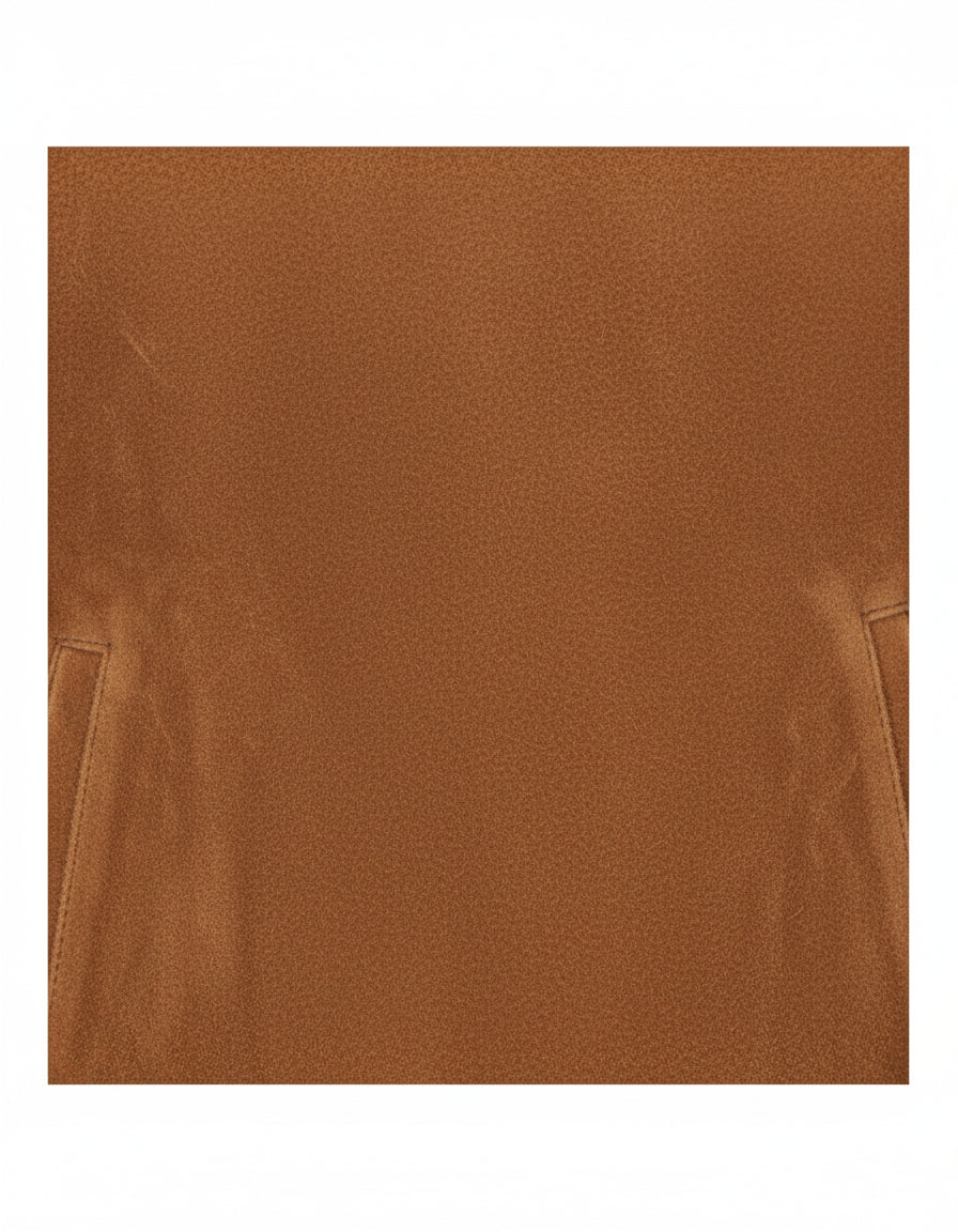 close-up-leather - Handmade women Tan brown suede jacket, women multi pocket trucker jacket