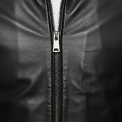 close-up-leather - Men Black leather slimfit jacket, Men biker jacket, leather jacket men