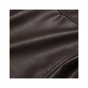 close-up-leather - Men Brown Leather Jacket, Biker Jacket for Men, Winter Leather Apparel