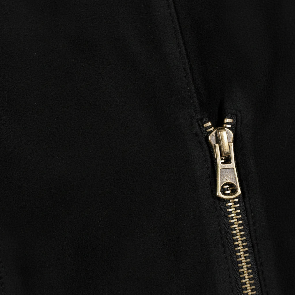 close-up-leather - Men charcoal Black jacket, suede slim fit jacket, black suede jacket men