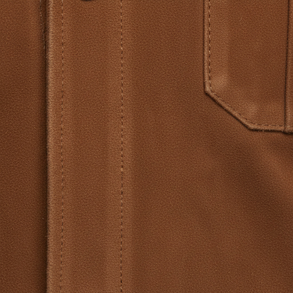 close-up-leather - Mens brown suede cowboy jacket, Men brown suede truker jacket, Men Jacket