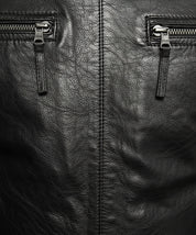 close-up-leather - Mens Fashion Black Leather Jacket, Men Biker Leather Jacket, Jacket For