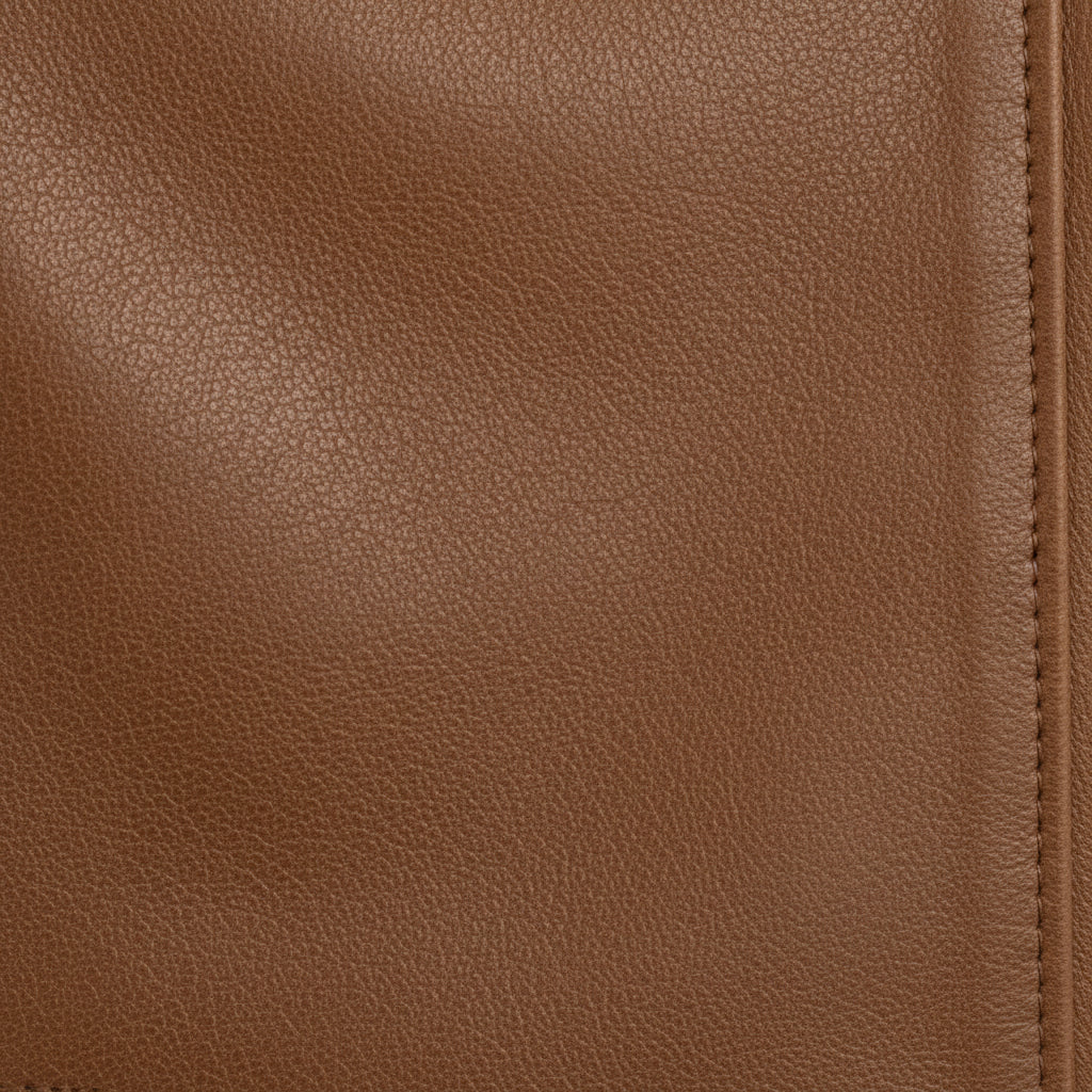 close-up-leather - Men's Trucker Suede Jacket, Casual Suede Jacket, Men's Button-Up Jacket, Lightweight Suede Jacket