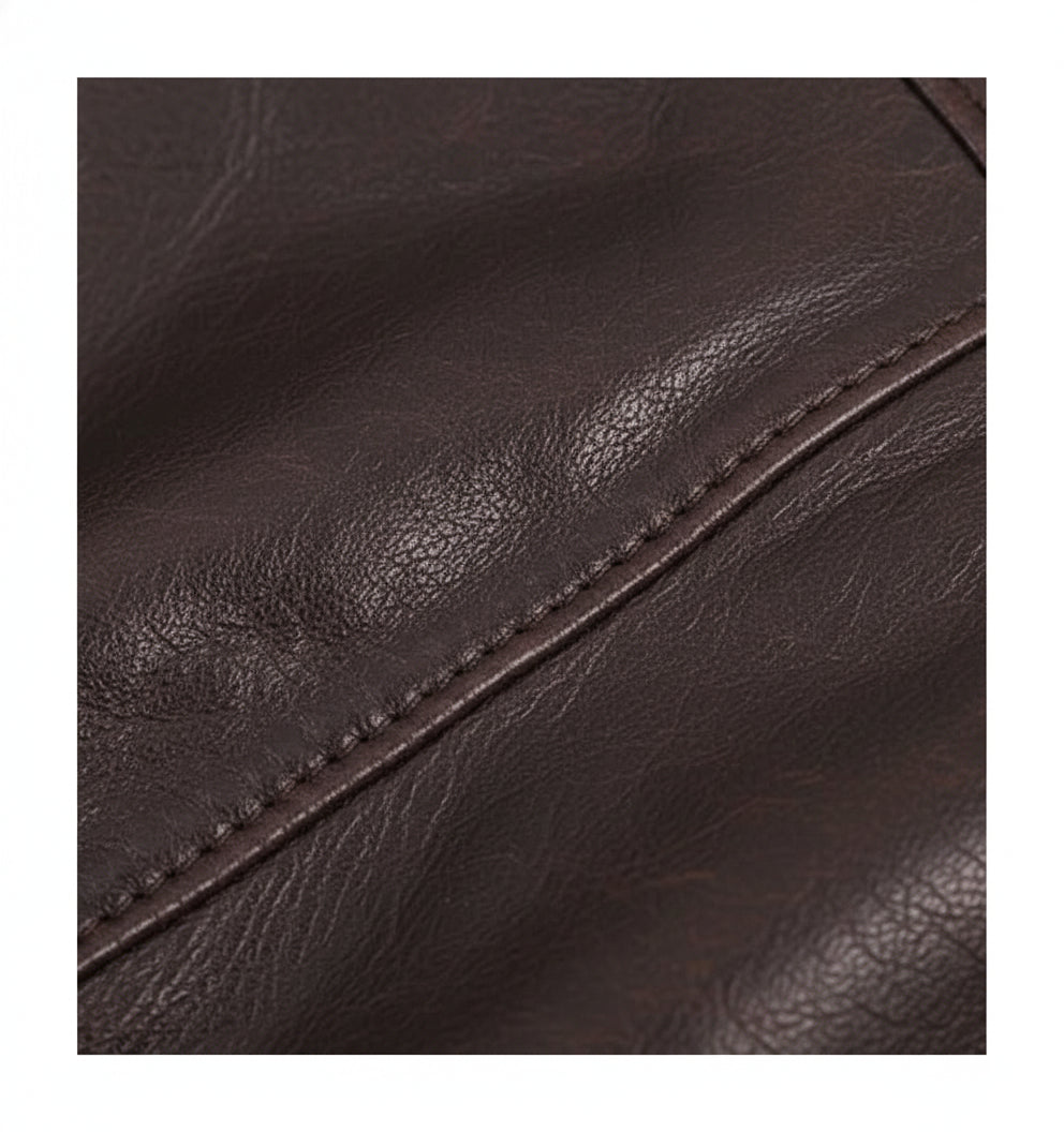close-up-leather - Vintage Men Brown Leather Racers Cafe Biker Jackets, Biker Jackets