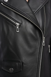 close-up-leather - Women's Moto Leather Jacket, Biker Jacket, Modern Motorcycle Jacket, Tailored Leather Jacket