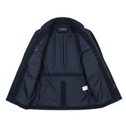 close-up-lining - Men's Field Jacket, Suede Field Jacket, Utility Jacket, Men's Casual Jacket