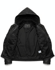 close-up-lining - Roy Harper Black Arrow Jacket, Men Leather Jacket Celebrity Jackets For