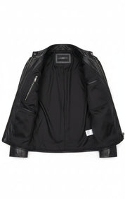 close-up-lining - Women's Moto Leather Jacket, Women's Motorcycle Jacket, Women's Biker Jacket, Women's Leather Jacket