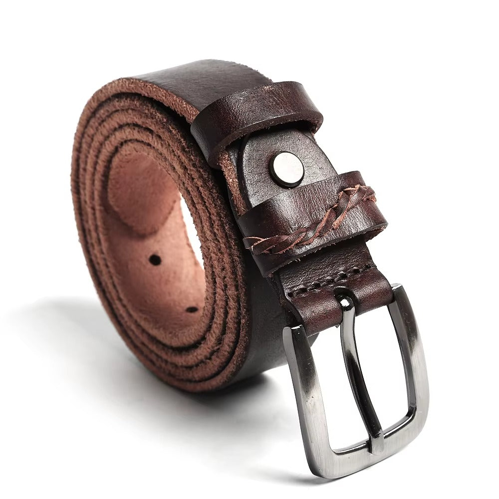 Men's Handmade Cowhide Leather Belt