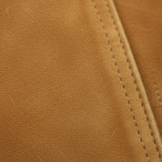 Handmade Men’s Tan Suede Western Fringe Jacket, Classic Cowboy Style