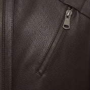 Men's Handmade Cafe Racer Leather Jacket