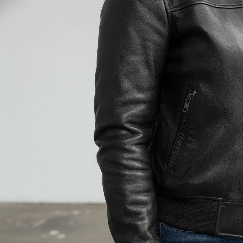 Gothic Women's Black Diamond Leather Jacket, Women's Rocker Style Cowhide Jacket