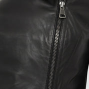 Women's Handmade Asymmetrical Moto Leather Jacket