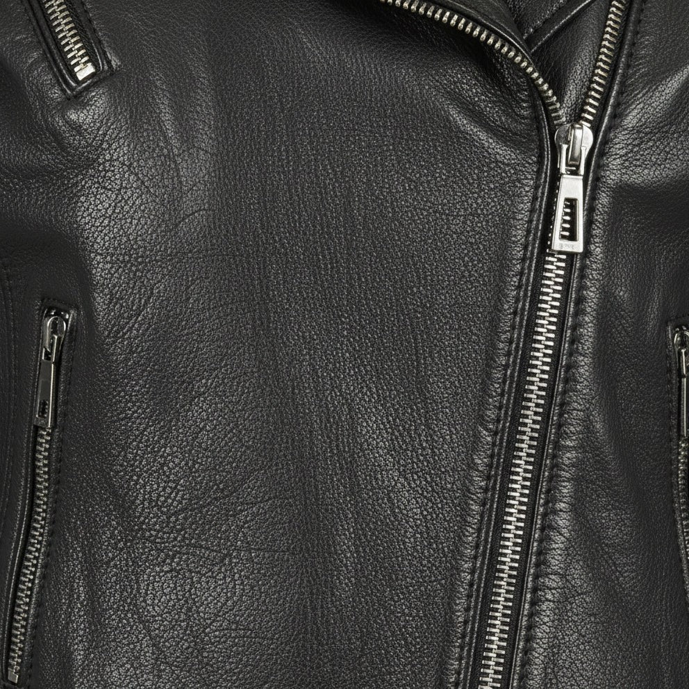 Women's Handmade Moto Leather Jacket