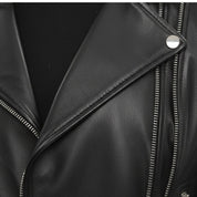 Women's Handmade Biker Leather Jacket