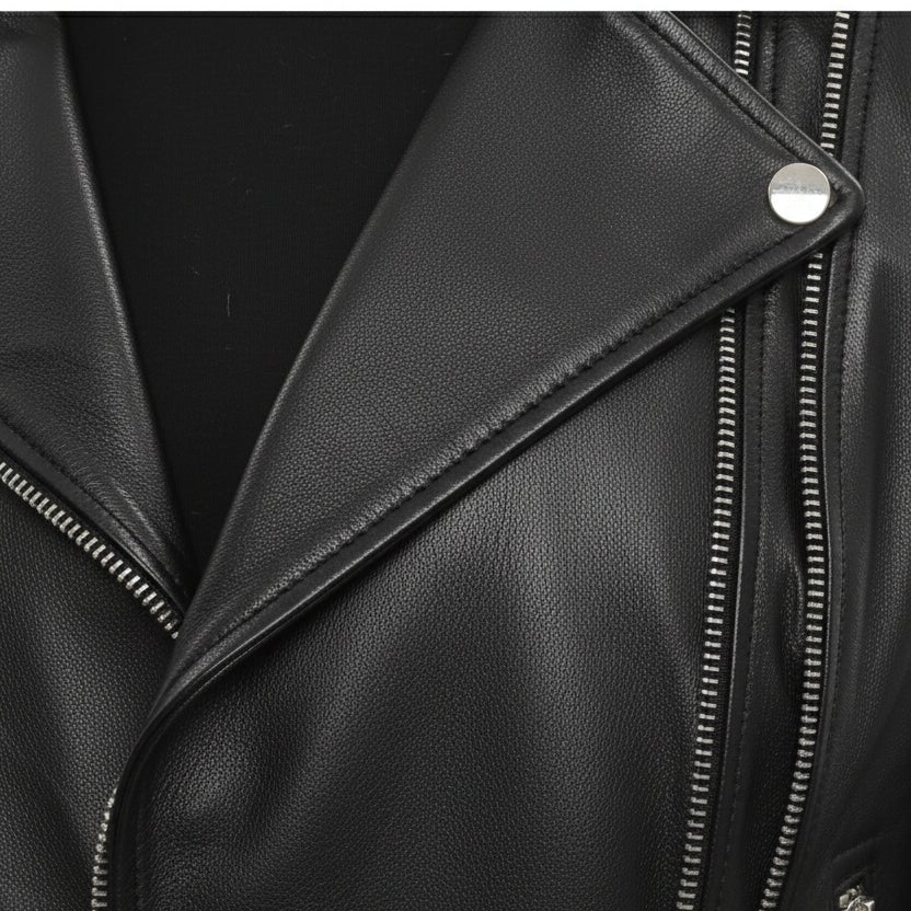 Women's Handmade Biker Leather Jacket