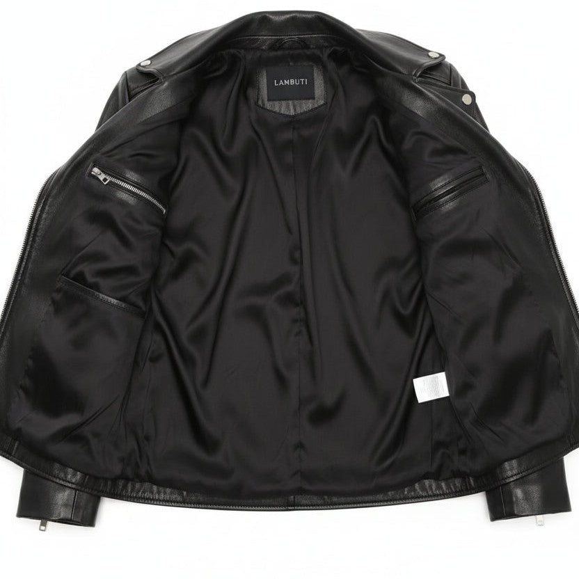 Women's Handmade Biker Leather Jacket
