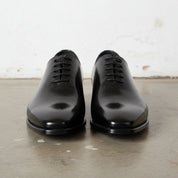 Handmade Men's Black Oxford Dress Shoes