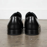 Handmade Men's Black Oxford Dress Shoes