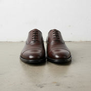 Handcrafted Men's Brown Oxford Shoes