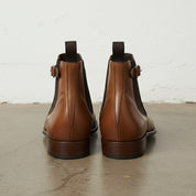 Handmade Men's Leather Chelsea Ankle Boots