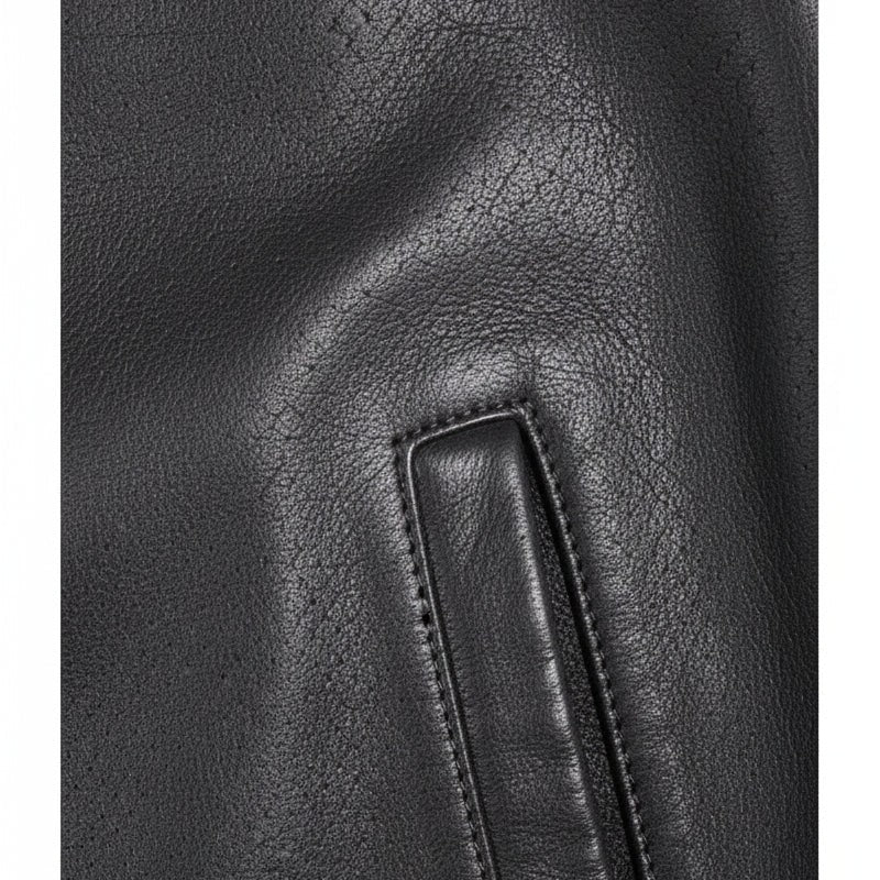Men's Handmade Bomber Leather Jacket