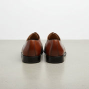 Handcrafted Men's Brown Oxford Dress Shoes