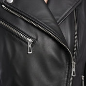 Women's Handmade Moto Leather Jacket