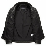 Handmade New Men Black Leather Biker Jackets, Real Leather Jackets for Mens