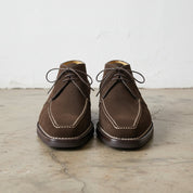 Handcrafted Men's Brown Suede Chukka Boots